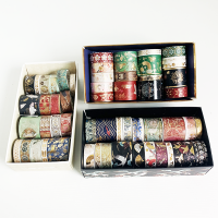 20 Rolls Washi Tape Set Custom Foil Kawaii Decoration DIY Planner Masking Foil Tape Washi Tape