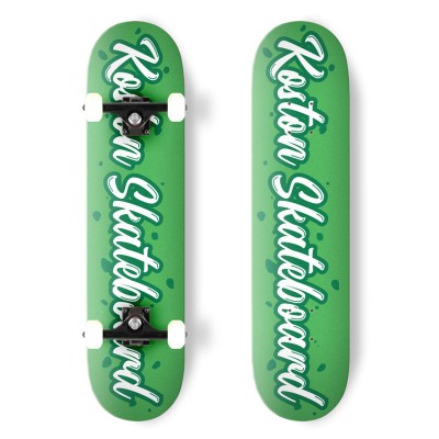 Pro quality 7 ply canadian maple complete skateboard with PU skateboard wheels, Gravity casting trucks