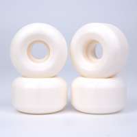 New Shape Custom Color High Rebound 54mm Size 55D Hardness Skateboard Wheels