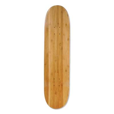 Custom Carbonized Bamboo Natural Bamboo Blank Skateboard Deck