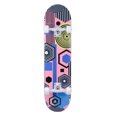 KOSTON Light Weight Canadian Maple Material  Skateboard Complete with Hollow Kingpin 5.25inches Skateboard Trucks