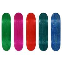 Custom Stained Canadian Maple Blank Skateboard Decks for Light Weight Skateboard