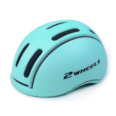 CE EN1078 high quality imported EPS scooter riding helmet with reflect light band