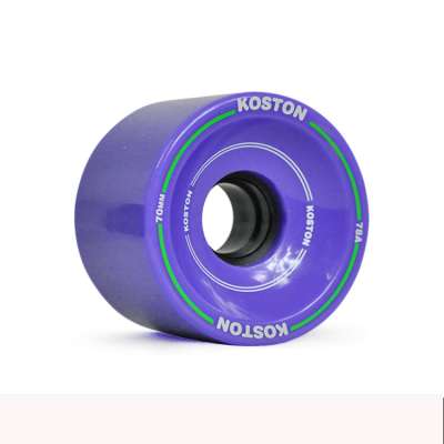 Pro Quality PU Casting 70mm Longboard Wheels For Dancing And Cruising Purpose