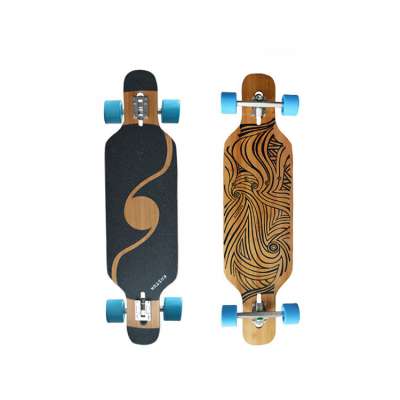 KOSTON Hiqh Quality Dancing Style Bamboo Mixed Maple Wood Longboard