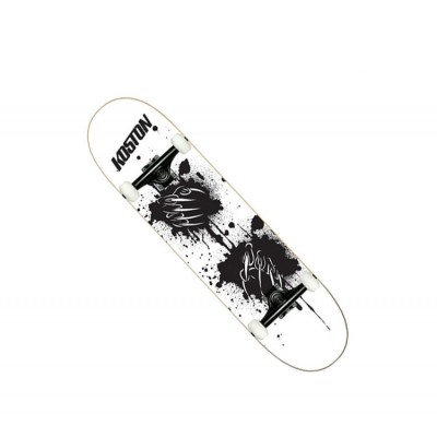 Pro quality 7ply Canadian maple skateboard completes with 608RS chrome bearings