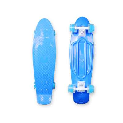 Mini 22 inch Various Color Custom Low MOQ Plastic Skateboard Complete