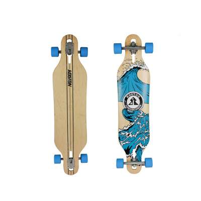 Pro quality 8ply Canadian maple longboard complete for crusing or dancing