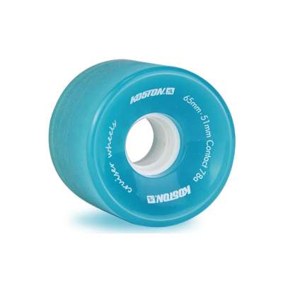 New shape PU 65mm Cruiser Longboard Wheels with Polished Surface Treatment