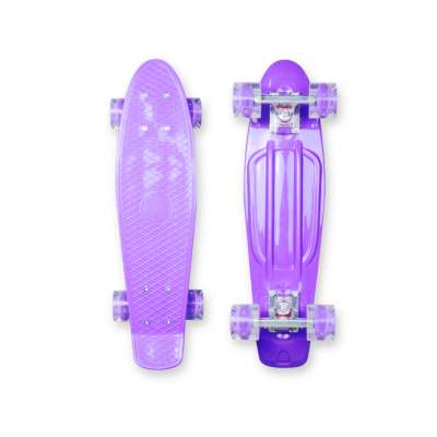 Custom PP Retro Mini Plastic Complete Cruiser Skateboard