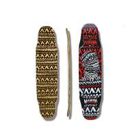 KOSTON Top Grade Longboard Deck Made Of Thick Bamboo and glassfiber material LD303