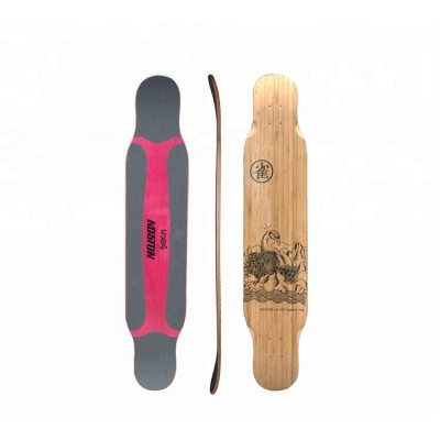 KOSTON Dancing Style Longboard Deck Made From Hybrid Material For Girl Use