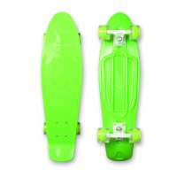 22 Inch Custom  Mini Cruiser Plastic Skateboard Complete for Beginners