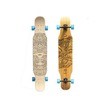 Koston pro quality level longboard complete,hybrid material longboard for board walking purpose