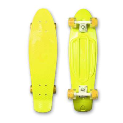 Ridge Complete 22 Inch Cruiser Plastic Skateboard for Beginners