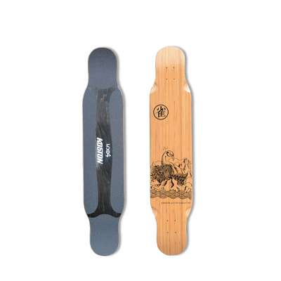 KOSTON Made From Mixed Bamboo anad Canadian maple Dancing Style 45 Inches Longboard Deck