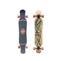 KOSTON classic dancing style completed longboard, 46inch longboard complete by leading factory of China