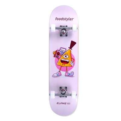 Cheap Price Basic Quality 8 Ply Chinese Maple Skateboard Complete with Die Casting Skateboard Trucks for Kids